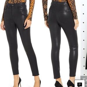 7 FOR ALL MANKIND SKINNY SHIMMER JEANS